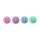 Crystal 2-Holes Sharpener Round 190 (48pcs)