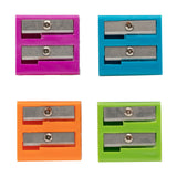 Crystal 2-Holes Sharpener Rectangle 221 (48pcs)