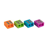 Crystal 2-Holes Sharpener Rectangle 221 (48pcs)