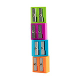 Crystal 2-Holes Sharpener Rectangle 221 (48pcs)