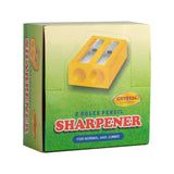 Crystal 2-Holes Sharpener Rectangle 221 (48pcs)