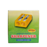 Crystal 2-Holes Sharpener Rectangle 221 (48pcs)