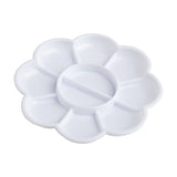 Art Stuff Mixing Plate Small Flower White 5001 (12pcs)