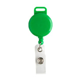Long Life ID Clip with Strings Circle Green 79 (25pcs)