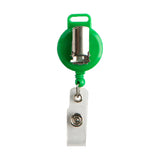 Long Life ID Clip with Strings Circle Green 79 (25pcs)