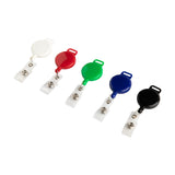 Long Life ID Clip with Strings Circle Green 79 (25pcs)
