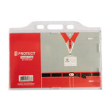 Long Life Acrylic ID Case 5.5cmx9cm Clear AH76 (50pcs)