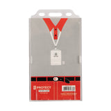 Long Life Acrylic ID Case 5.4cmx9cm Clear AV66 (50pcs)