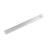 Crystal Ruler Checkered Clear CA3000 (24pcs)