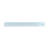 Crystal Ruler Checkered Clear CA3000 (24pcs)