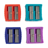 Crystal 2-Holes Sharpener Round and Square DS230 (48pcs)