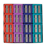 Crystal 2-Holes Sharpener Round and Square DS230 (48pcs)