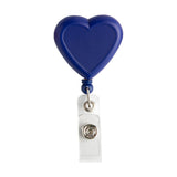 Long Life ID Clip with Strings Heart Blue H79 (25pcs)