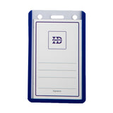 Long Life Memo ID Jacket 9cmx5.5cm Dark Blue HV67C (50pcs)