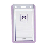 Long Life Memo ID Jacket 9cmx5.5cm Violet HV67C (50pcs)