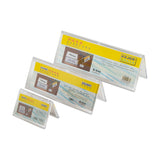 Kejea Acrylic Sign Holder 7.2cmx20cm K033 (1pc)
