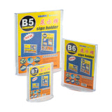 Kejea Acrylic B7 Sign Holder 9.1cmx12.8cm K231 (1pc)