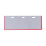 Long Life Plastic Name Tag Holder 18cmx5.5cm Pink LL10 (40pcs)