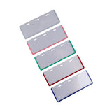 Long Life Plastic Name Tag Holder 18cmx5.5cm Pink LL10 (40pcs)