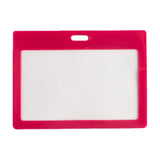 Long Life Coloured ID Jacket 9cmx5.6cm Pink LL58 (50pcs)