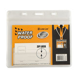 Long Life Water Proof ID Case 10.5cmx7.5cm Clear LL8H (25pcs)