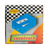 Crystal 2-Holes Sharpener Rectangle LS250 (36pcs)