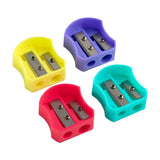 Crystal 2-Holes Sharpener Concave LS255 (36pcs)