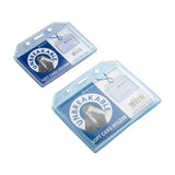 Long Life Unbreakable Rubber ID Card Case 5.4cmx8.5cm Clear SH99 (25pcs)