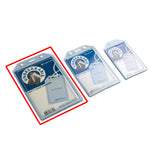 Long Life Unbreakable Rubber ID Card Case 9.1cmx12.8cm Clear SV117 (25pcs)