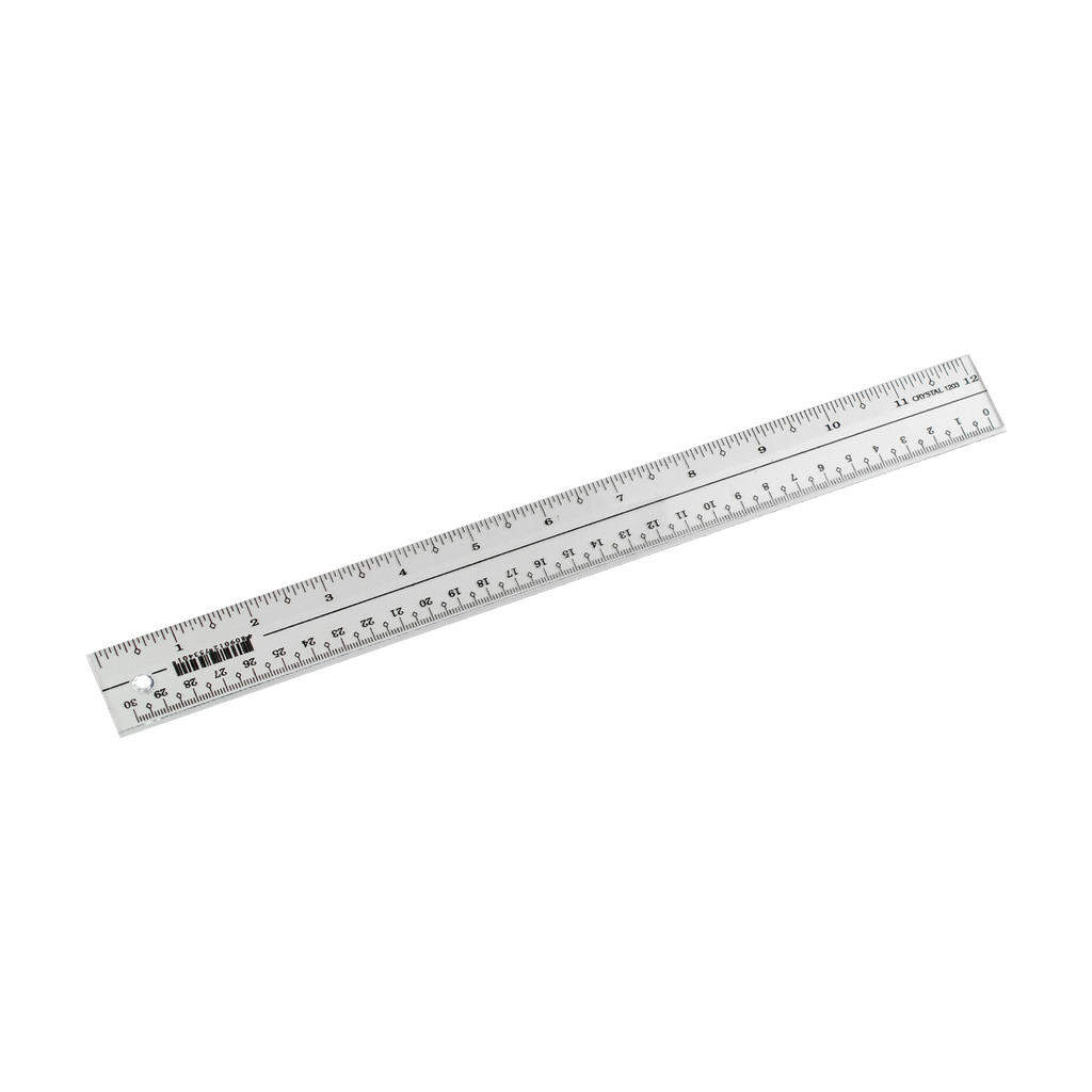 Crystal Ruler Clear 1203 (24pcs)