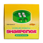 Crystal 2-Holes Sharpener Round 190 (48pcs)