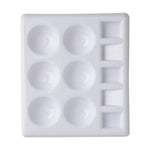 Art Stuff Mixing Plate Small Square White 305D (12pcs)