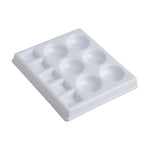 Art Stuff Mixing Plate Small Square White 305D (12pcs)