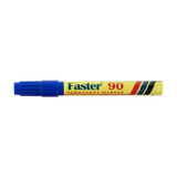 Faster Permanent Marker Broad Blue 90 (12pcs)