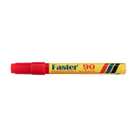 Faster Permanent Marker Broad Red 90 (12pcs)