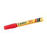 Faster Permanent Marker Broad Red 90 (12pcs)