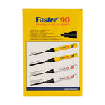 Faster Permanent Marker Broad Blue 90 (12pcs)