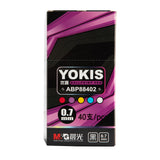 M&G Yokis Retractable Ballpen 0.7mm Black ABP88402 (40pcs)