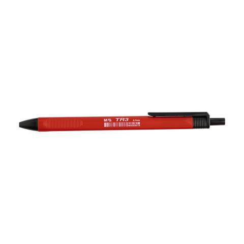 M&G TR3 Semi-Gel Ballpen 0.7mm Red ABPW3072 (40pcs)