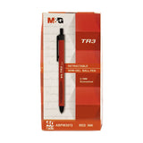 M&G TR3 Semi-Gel Ballpen 0.7mm Red ABPW3072 (40pcs)