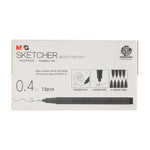 M&G Sketcher Fineliner 0.4mm Black ACPN0341 (12pcs)