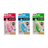 M&G Correction Tape Printed 6Mx5mm ACT18075 (12pcs)