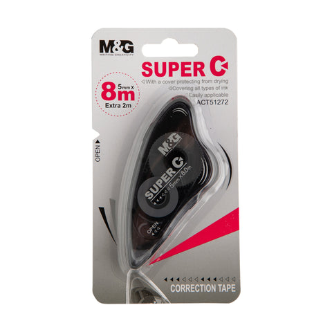 M&G Correction Tape Super C 8Mx5mm ACT51272 (12pcs)