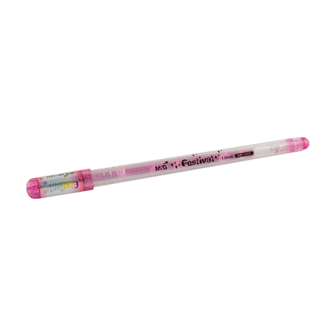 M&G Festival Gel Pen 1.0mm Pink AGP13171 (12pcs)