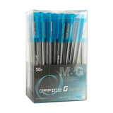 M&G Office G Gel Pen GP99 0.5mm Sky Blue AGP13271 (50pcs)