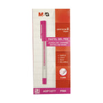 M&G Office G Pastel Gel Pen 0.8mm Pastel Pink AGP13277 (12pcs)