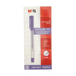 M&G Office G Pastel Gel Pen 0.8mm Pastel Purple AGP13277 (12pcs)