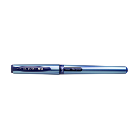 M&G Expert Gel Pen Broad 1.0mm Blue AGP13672 (12pcs)