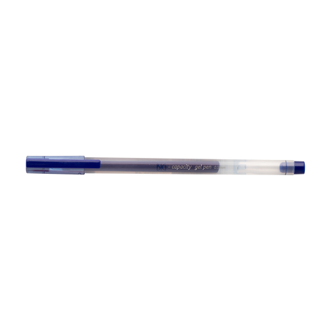 M&G Big Capacity 2x Writing Length Gel Pen 0.5mm Blue AGPY5571 (12pcs)