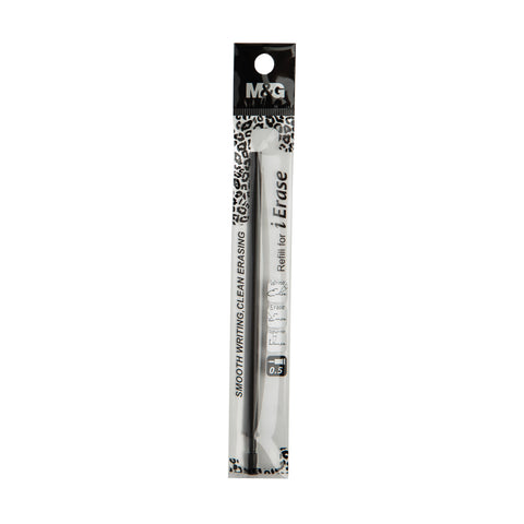 M&G iErase Erasable Gel Pen Refill Needle 0.5mm Black AKR66202 (20pcs)